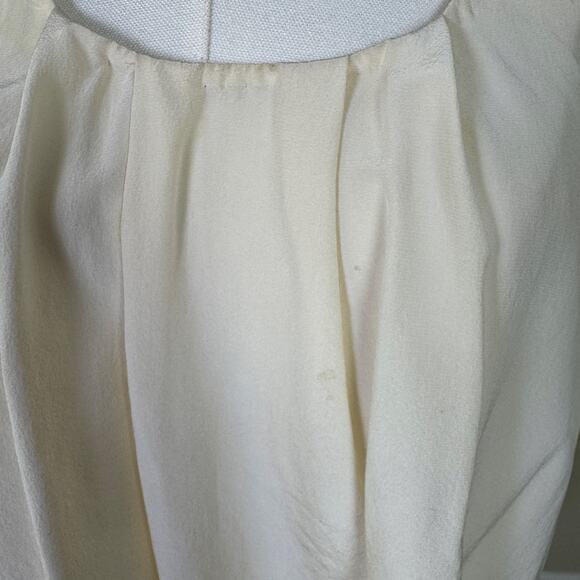 Wilfred 100% Silk Ruffle Tank TOP US Women's M - Picture 5 of 7